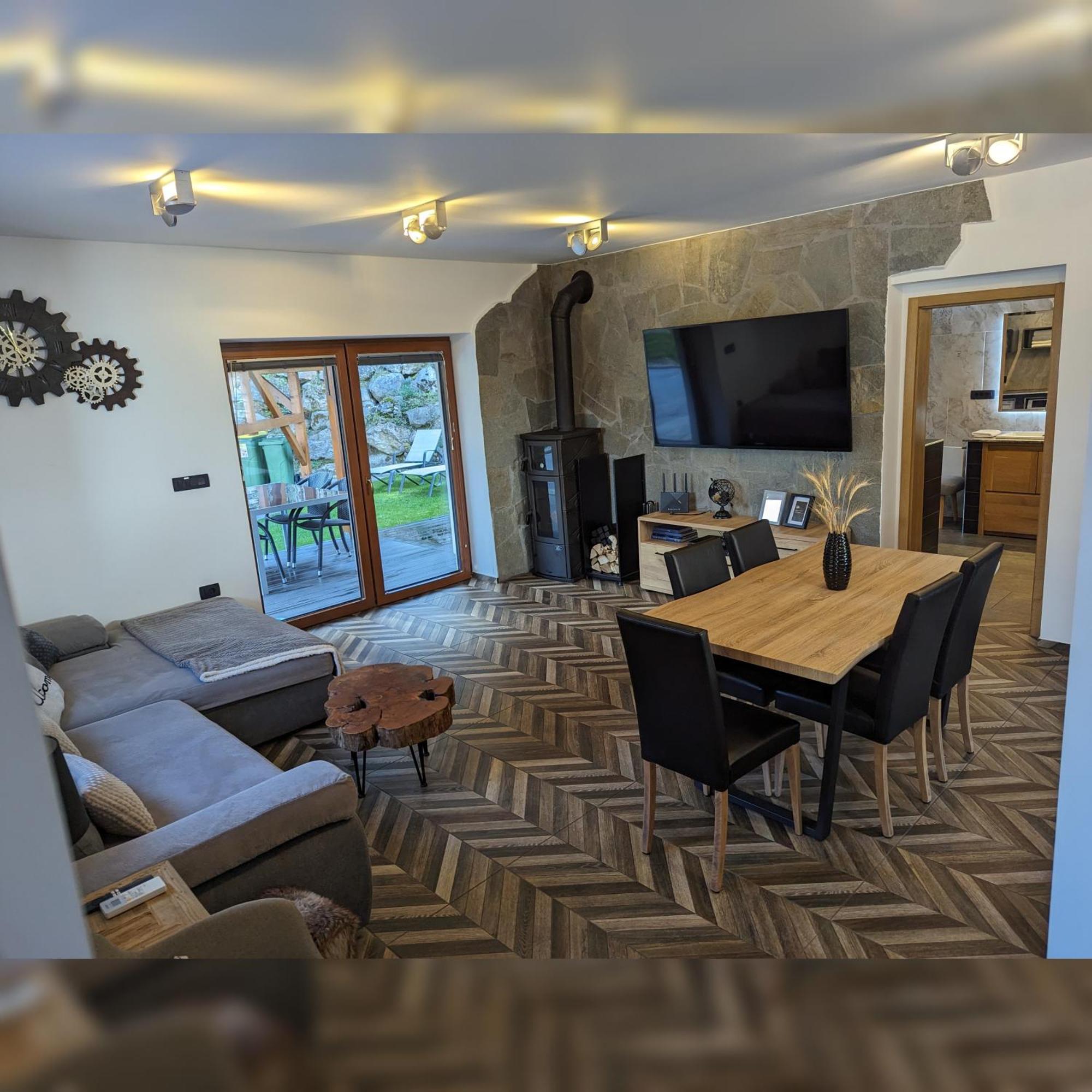 My Time Holiday House With Sauna Згорнє Горє Екстер'єр фото